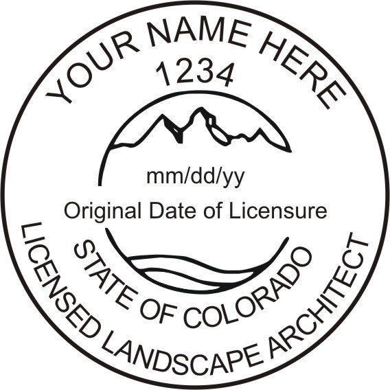 Colorado Professional Engineer Professional Engineer Seals and Stamps
