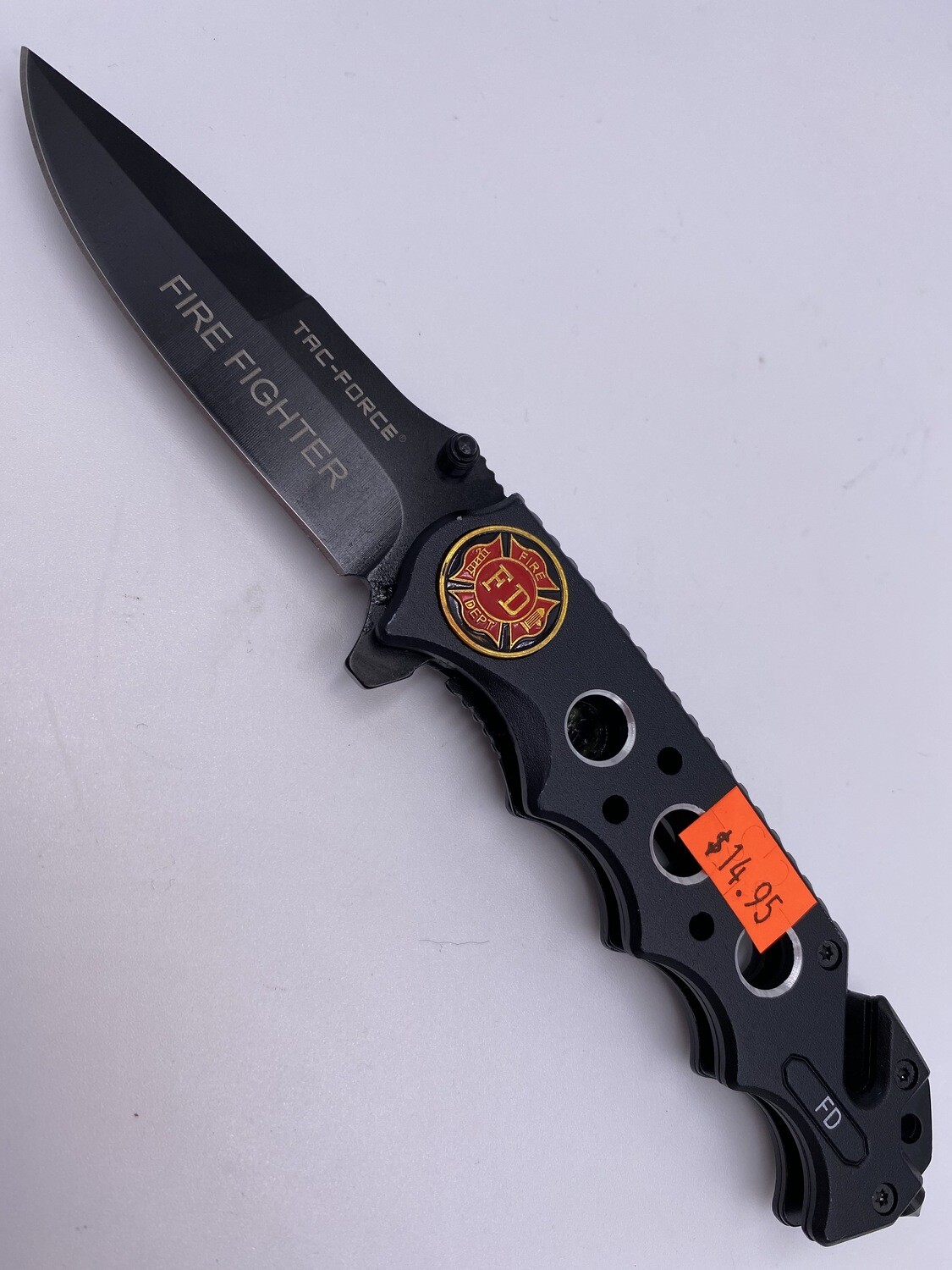 TACFORCE FIREFIGHTER BLACK KNIFE
