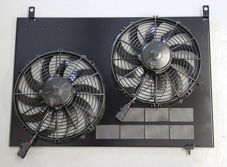 TrailblazerEnvoySaab 5.3L6.0L Spal Dual Fan Kit