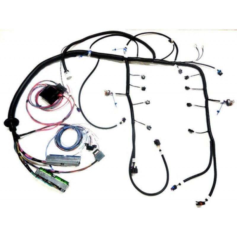 BP AUTOMOTIVE BASE LS1 4L60E DRIVE BY CABLE ENGINE HARNESS