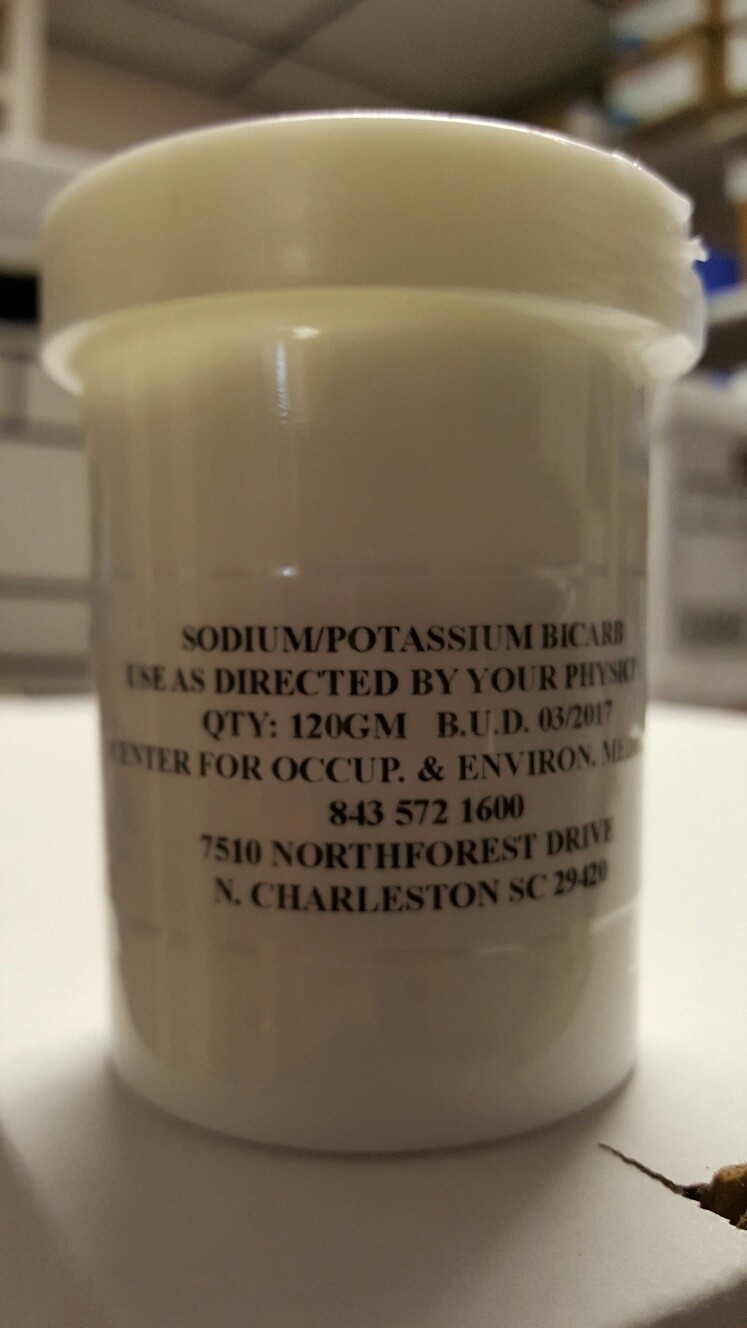 Sodium Potassium Bicarbonate 120grams Wellness Store Center For