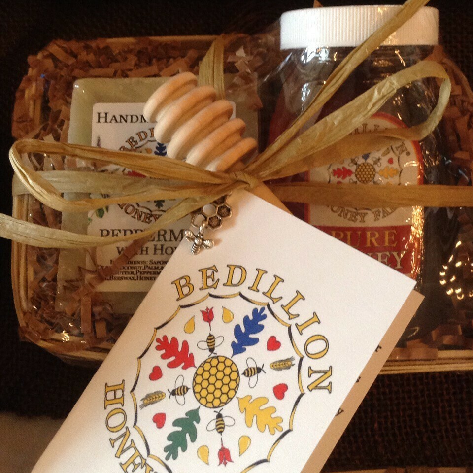 Honey Gift Basket , 2 Piece
