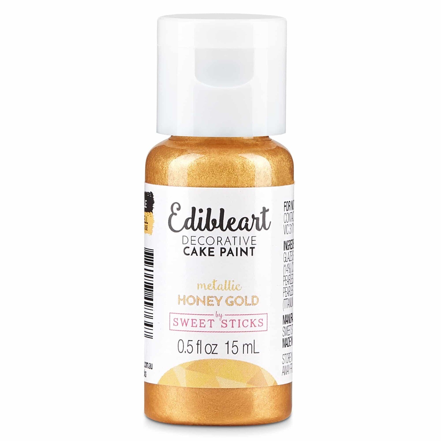 Metallic Honey Gold Cake Paint