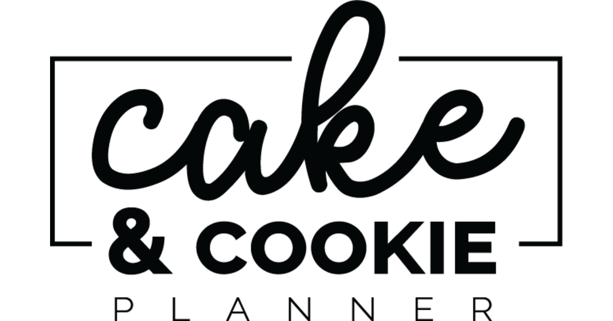 Cake & Cookie Planner Templates by Avalon Cakes