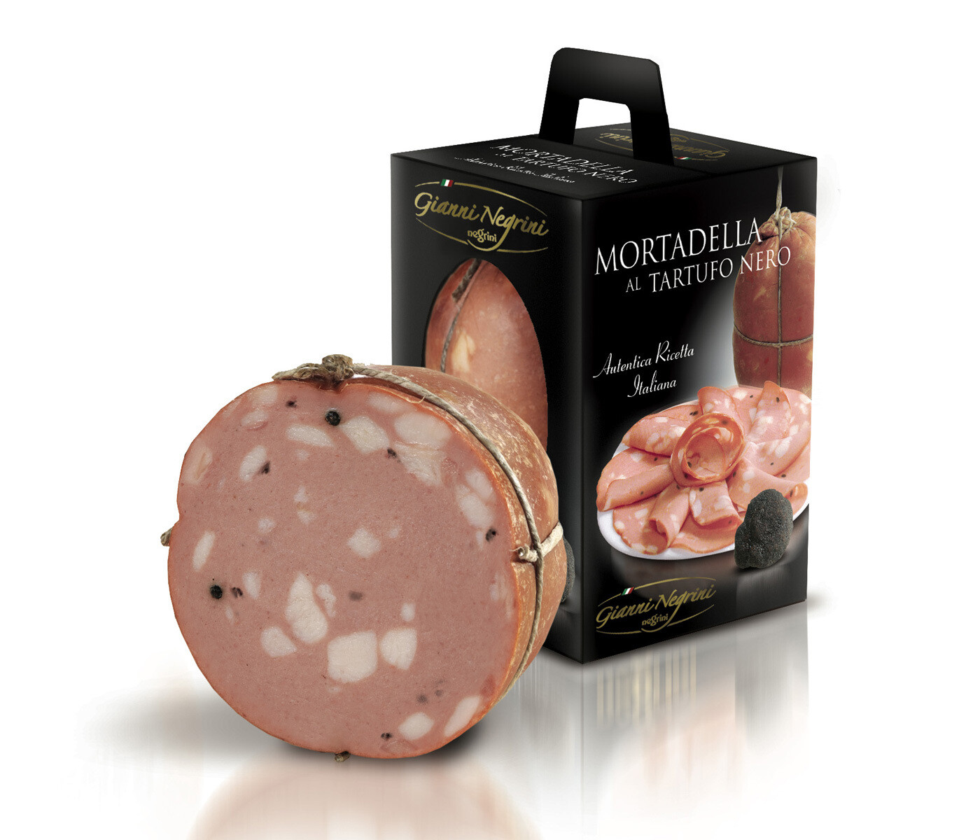 Mortadella al tartufo 700 gr in astuccio