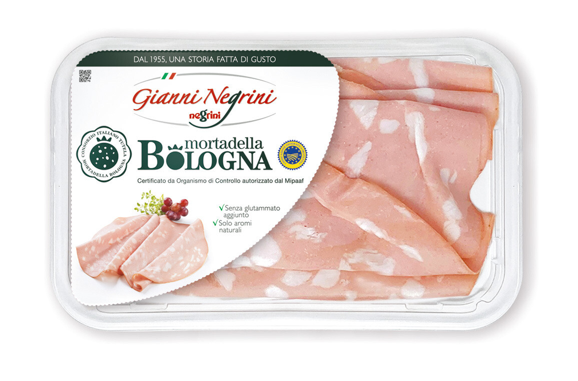 Mortadella Bologna Igp vaschetta 80 gr Negozio Gianni Negrini