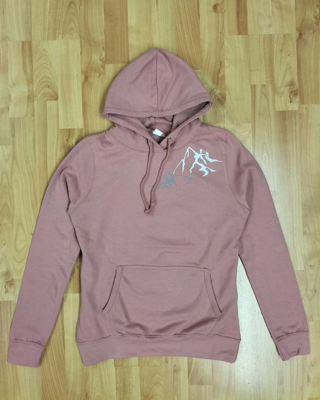 Hoodie mit Berg Motiv (Damen- und Herrenschnitt)
