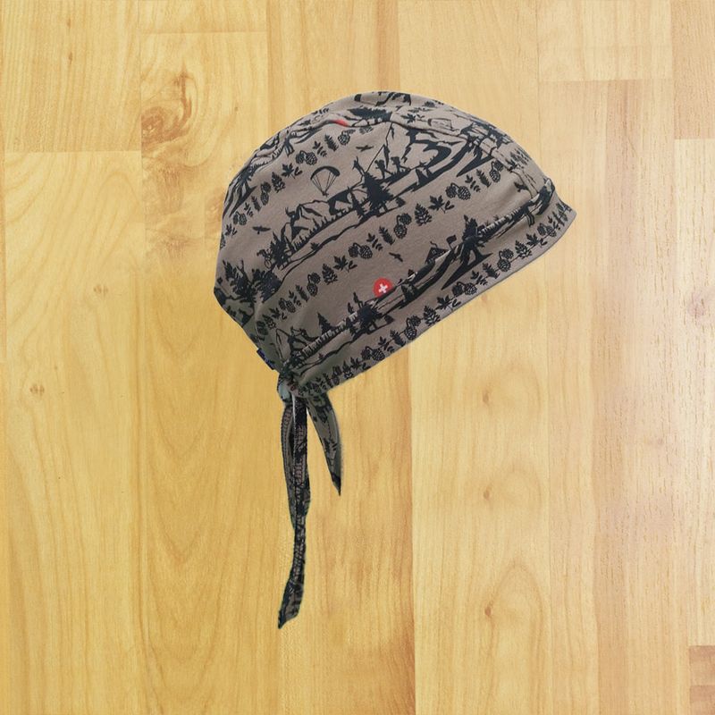 Kopf Bandana mit Scherenschnitt Motiv