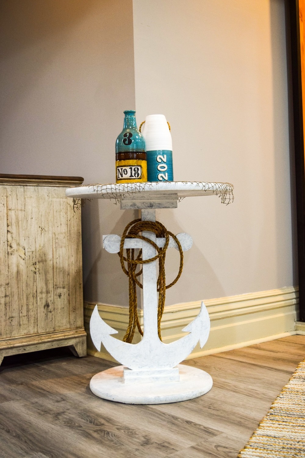 Wooden Anchor Table
