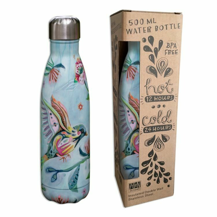 Birds Stainless Steel Water Bottle