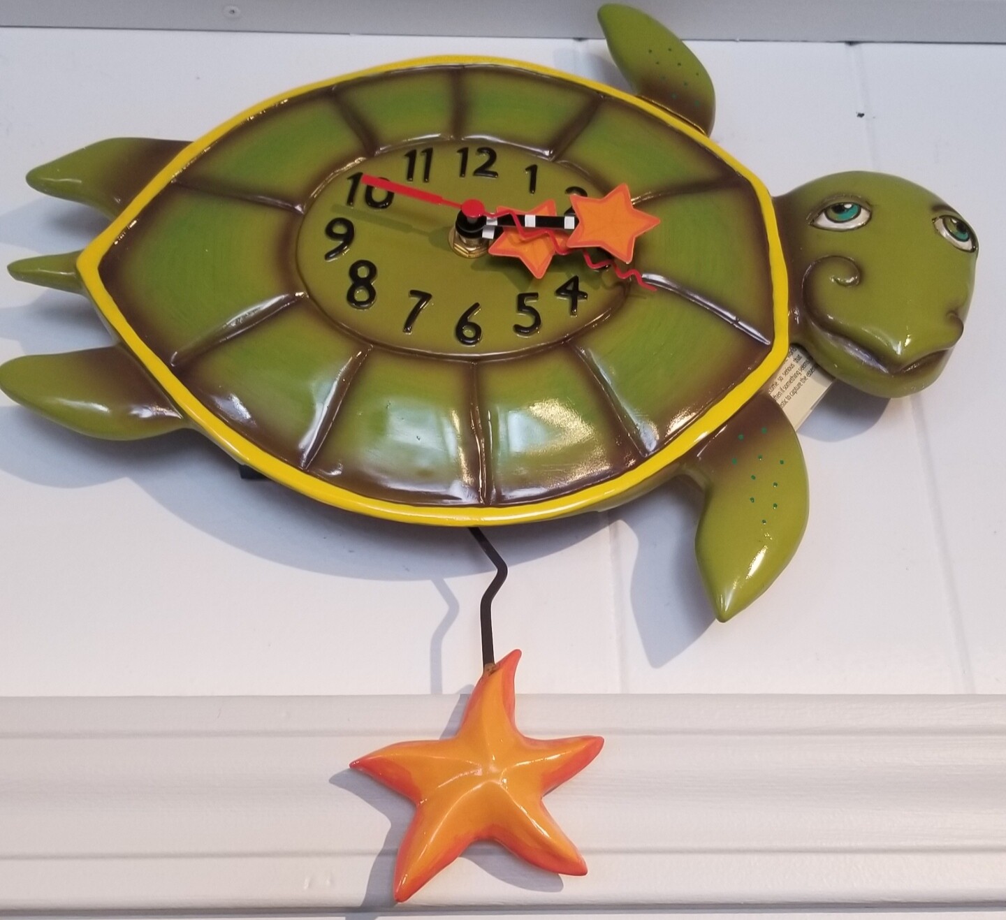 Shelldon Turtle Clock