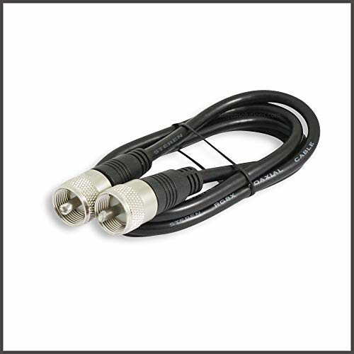 RG8X Coax Jumper Cable with PL259's on each end 3 feet Bullet(TM