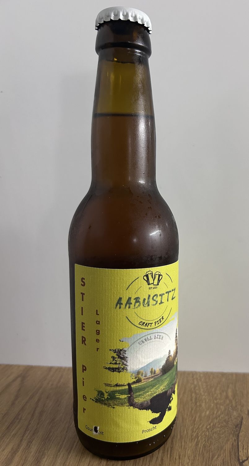 Stier Pier  Lager Bier