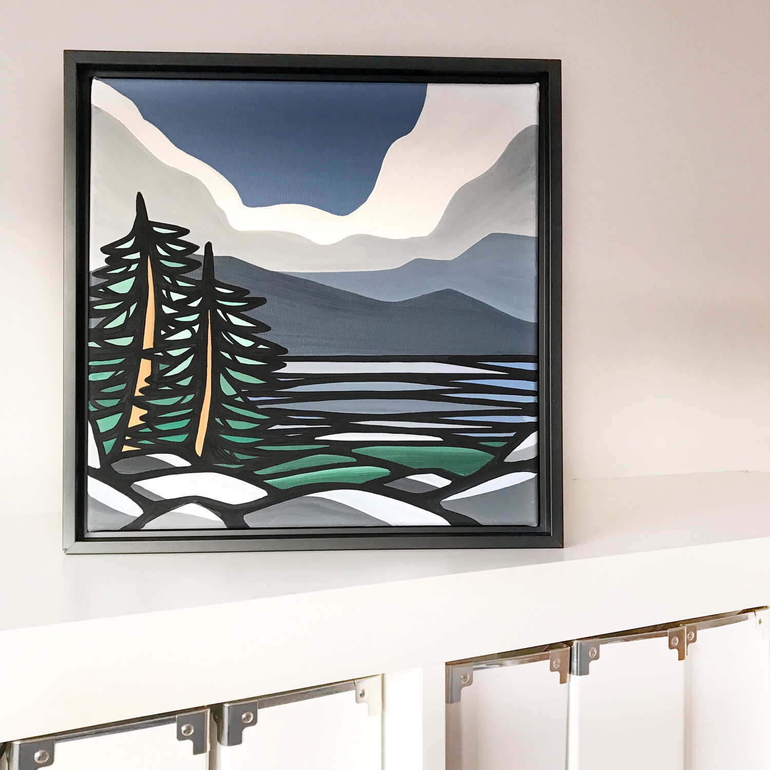 Original Art Vancouver Island Small Works Study 01