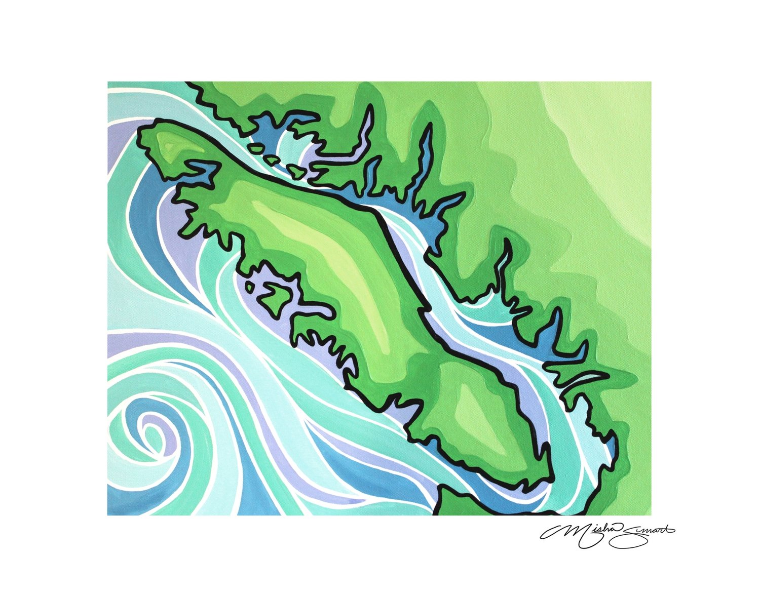 Art Print- Vancouver Island