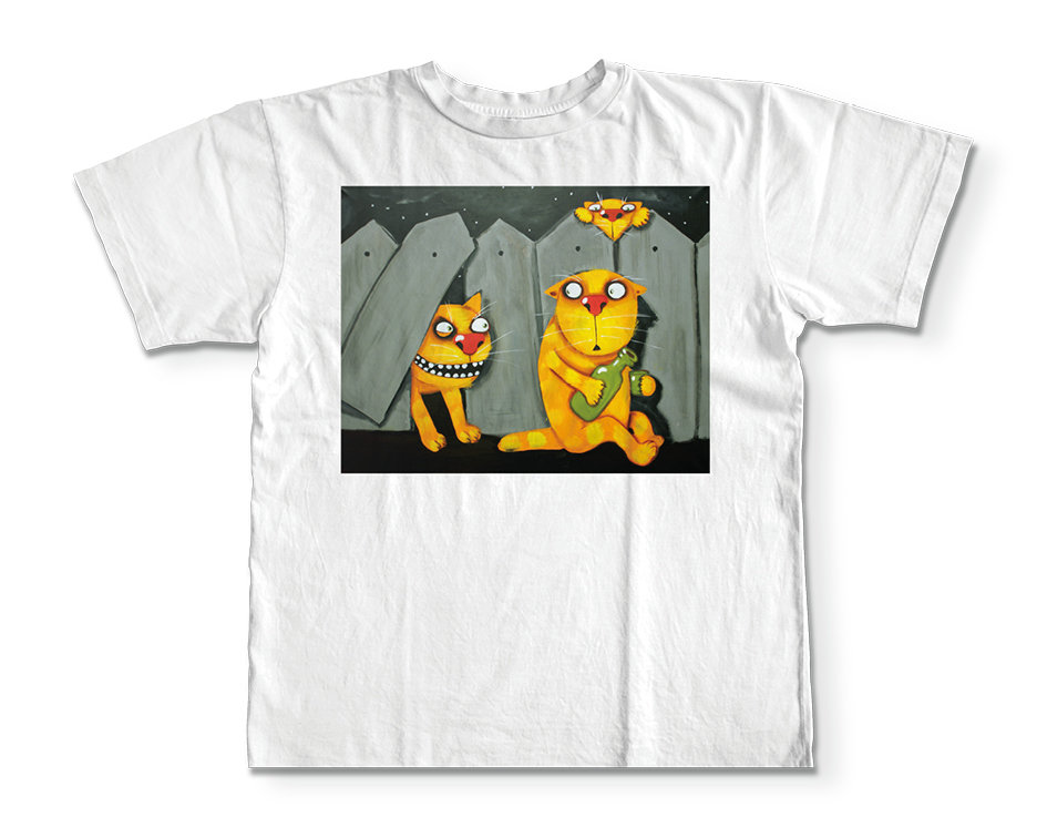 Футболки с картинами васи ложкина