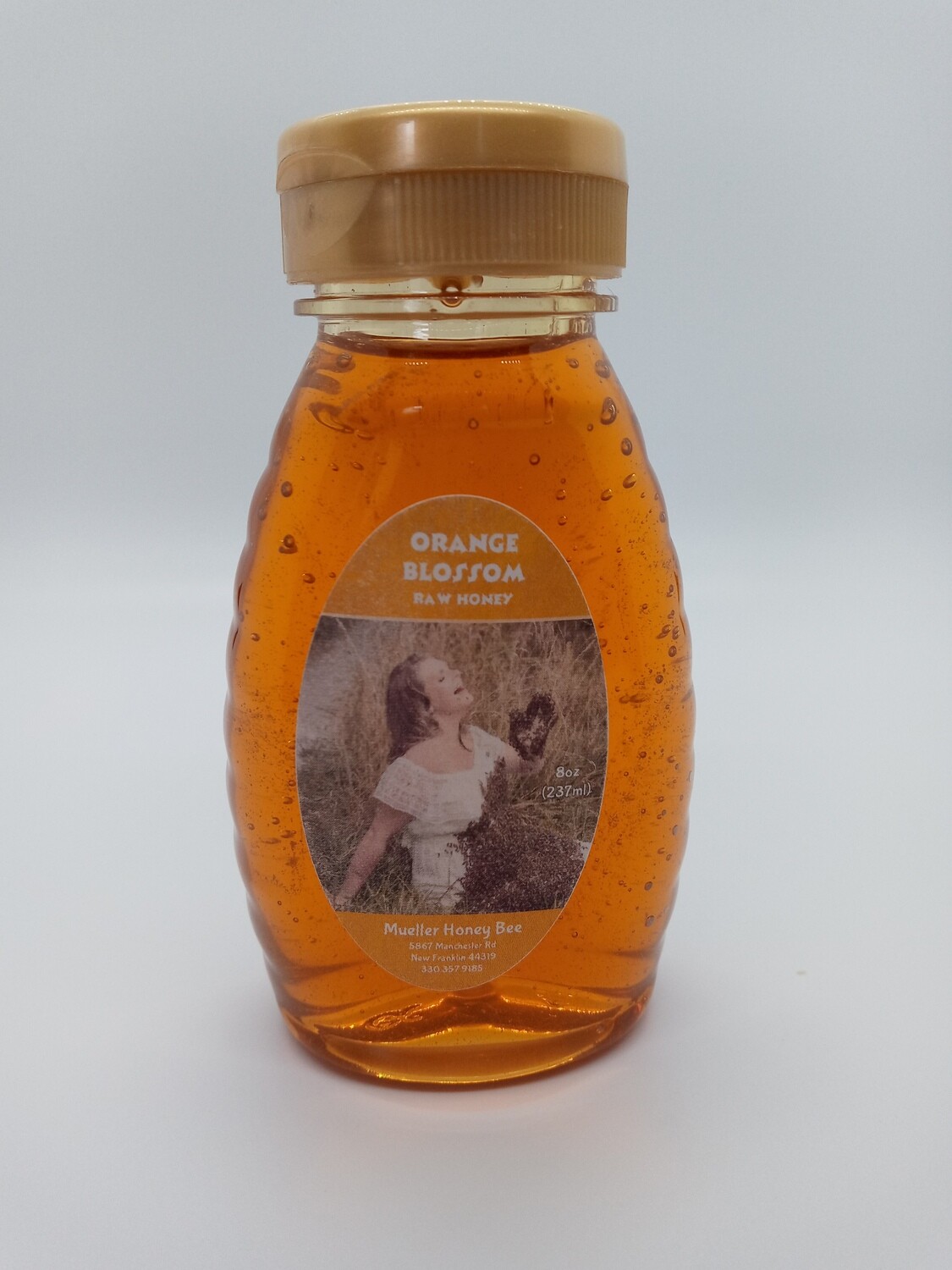 8 oz Orange Blossom Honey