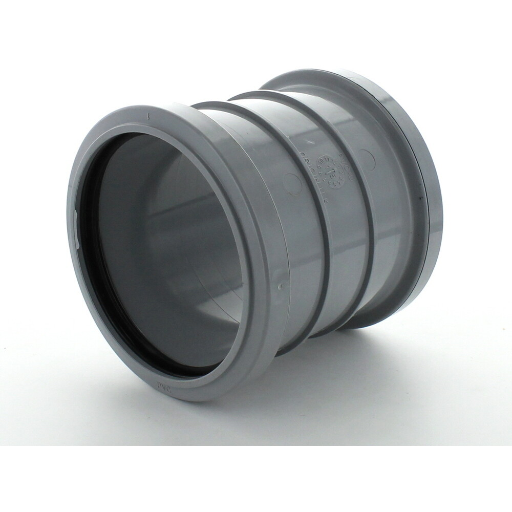 Hunter 110mm Push Fit Soil GS211 Slip Coupling Grey