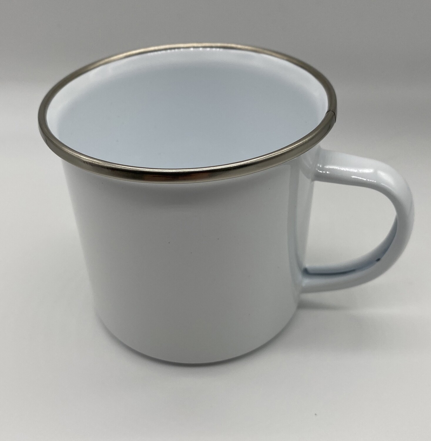 Sublimation Blank Camp Cup Mug Stainless Steel White 11 oz