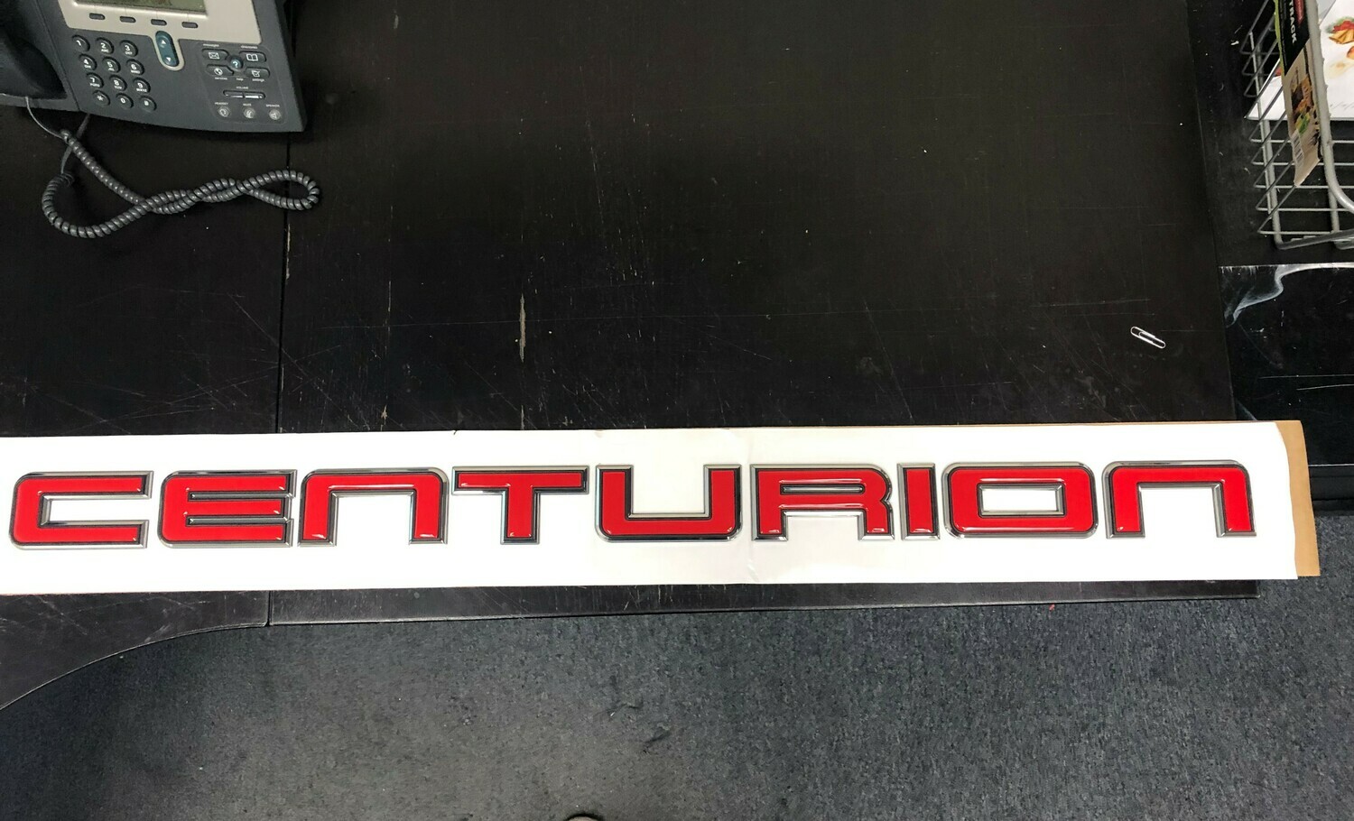 Centurion Domed Decal Insert, Choose Your Color!