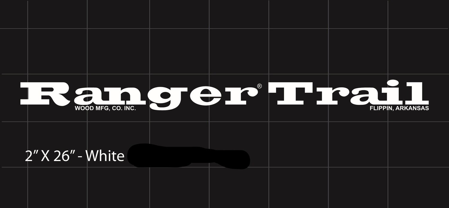 Ranger Boats "Ranger Trail" (1 decal included)