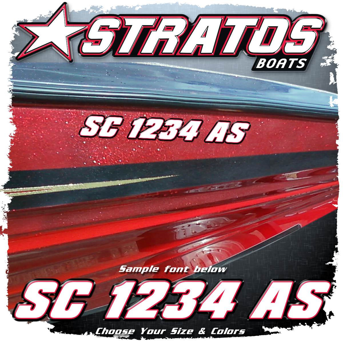 Stratos Registration Factory Matched Colors 2 Included 