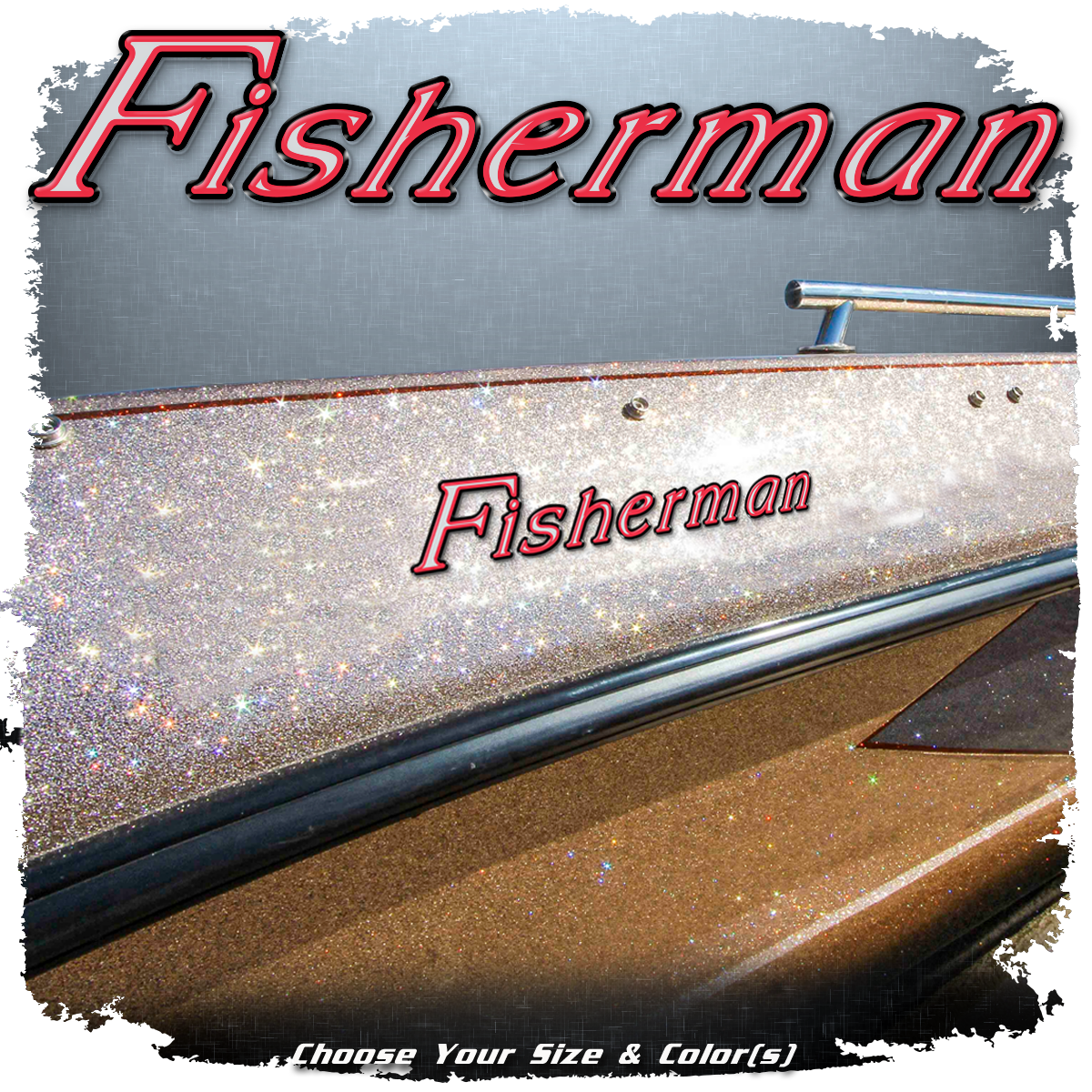 Ranger Boats Fisherman Domed Decal (1 Decal Included)