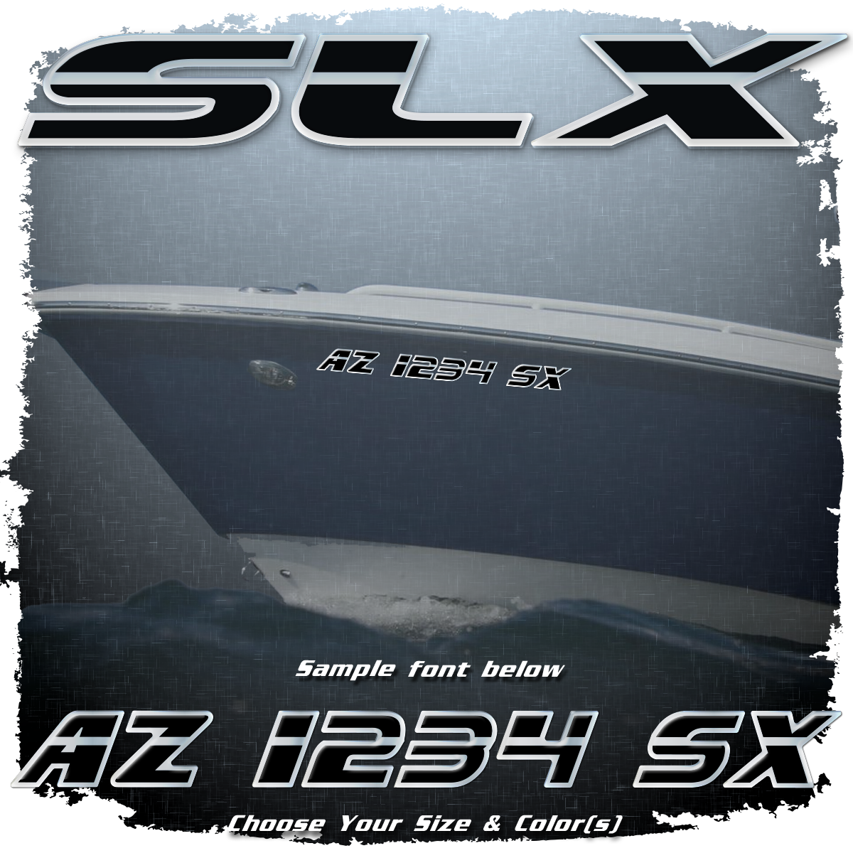 Sea Ray SLX Domed Registration