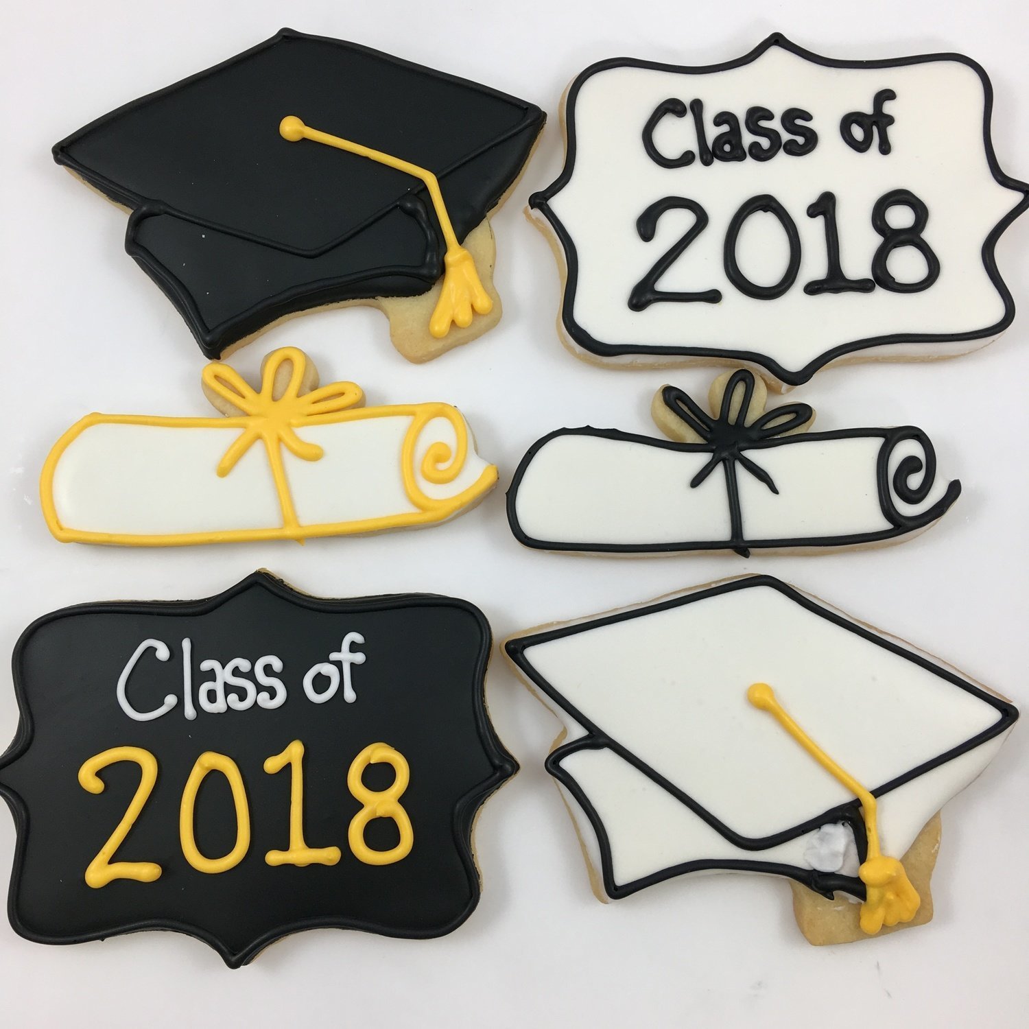 Graduation Sugar Cookies