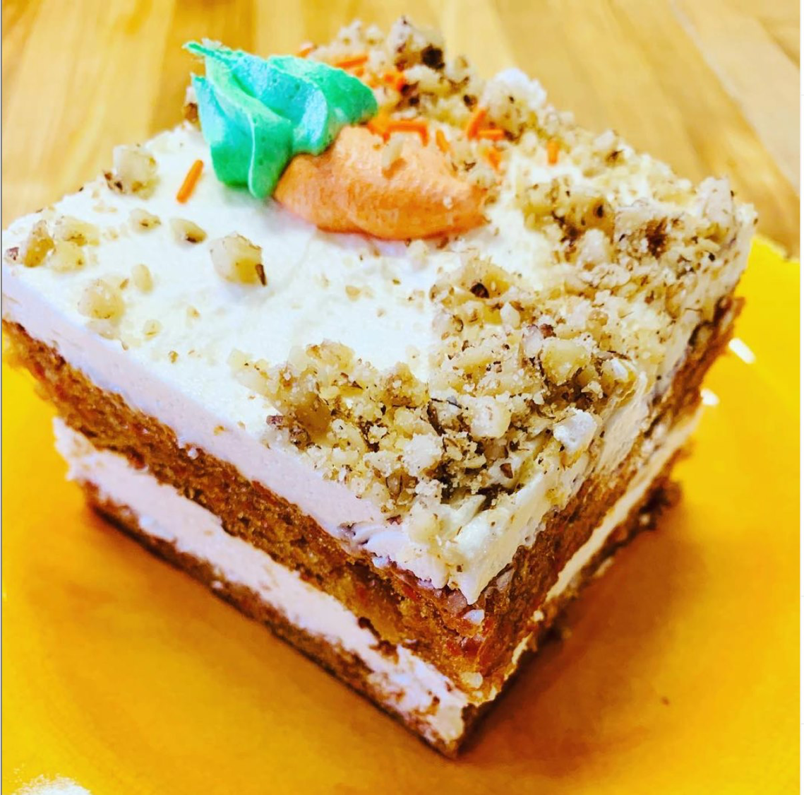 Carrot Cake Slice