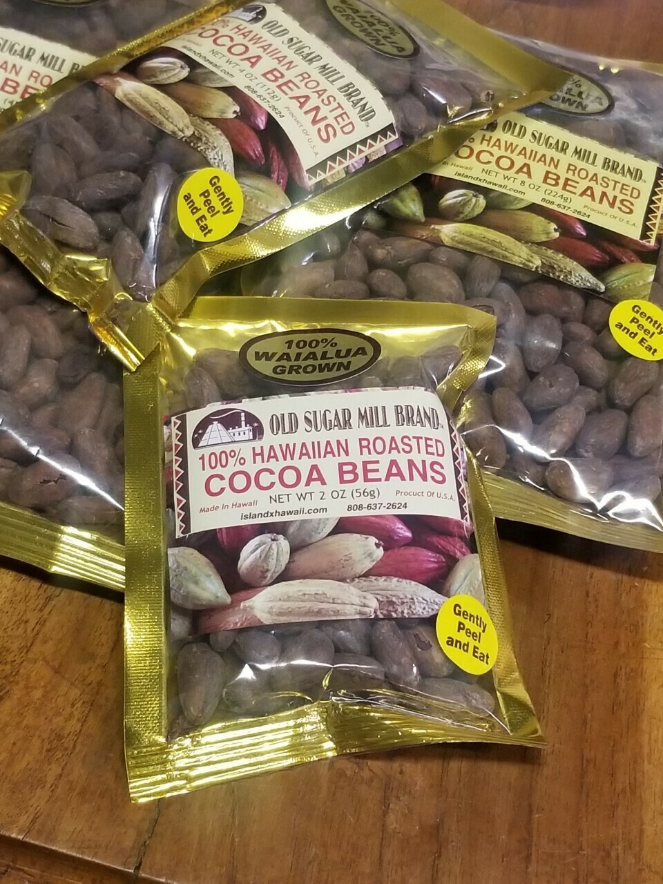 Waialua Grown Cocoa Beans (Nibs)
