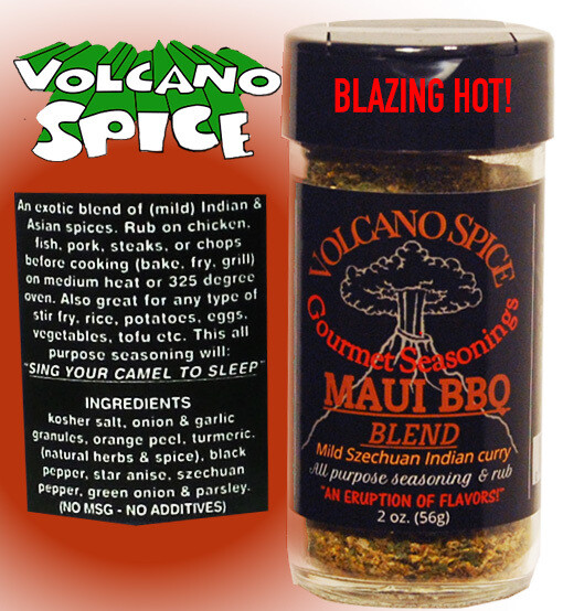 Volcano Spice Company Seasoning Maui BBQ (blazing hot)
