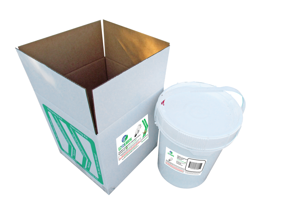 MailBack Recycling Kits Compact Fluorescent Lamp (CFL) Recycling Kit