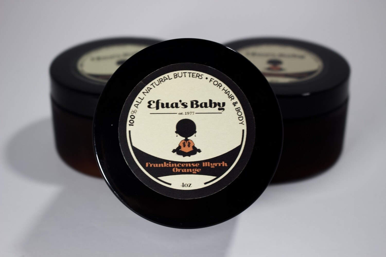 Frankincense/Myrrh/Orange 4oz Hair & Body Butters