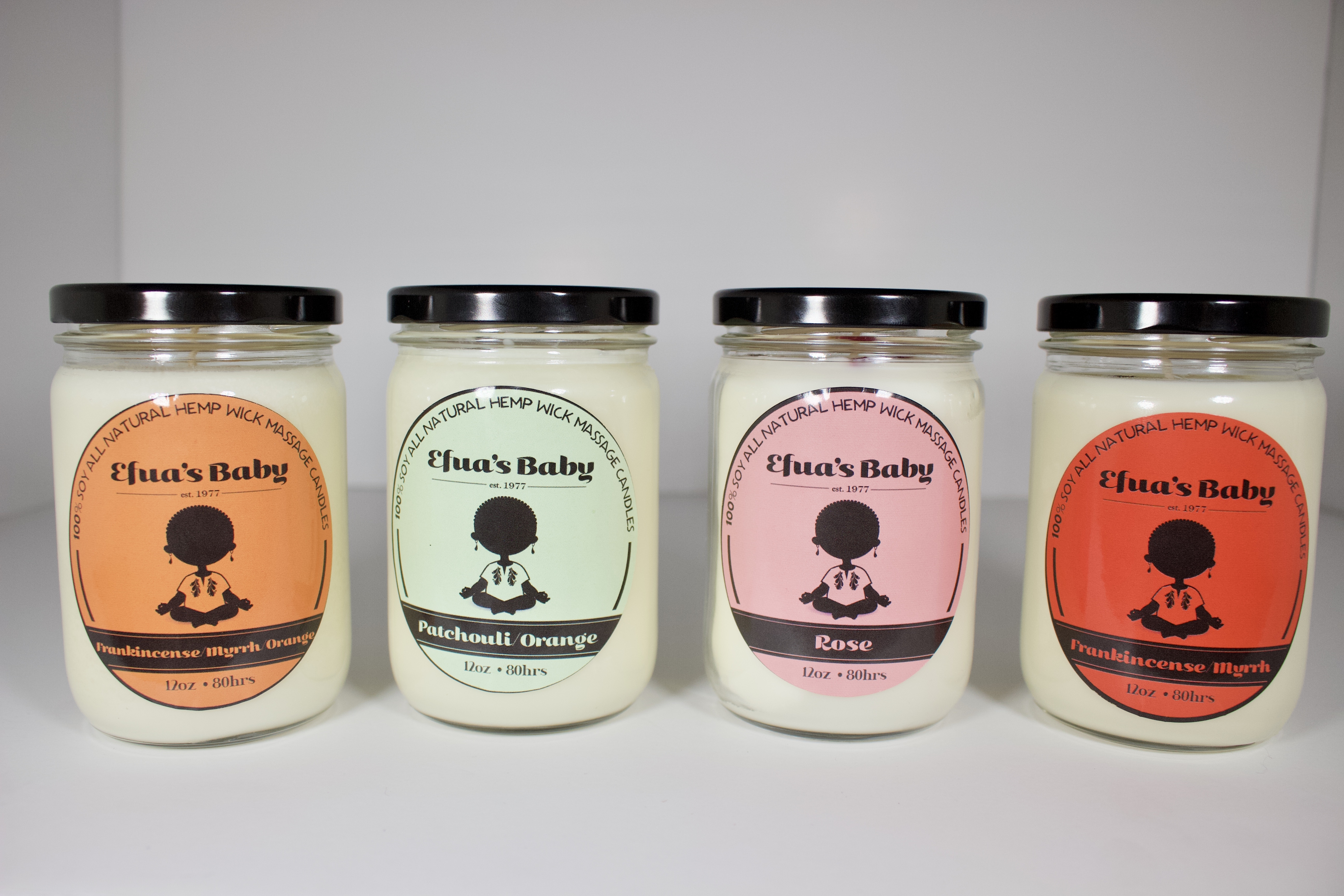 12oz Classic Scent Soy Candles