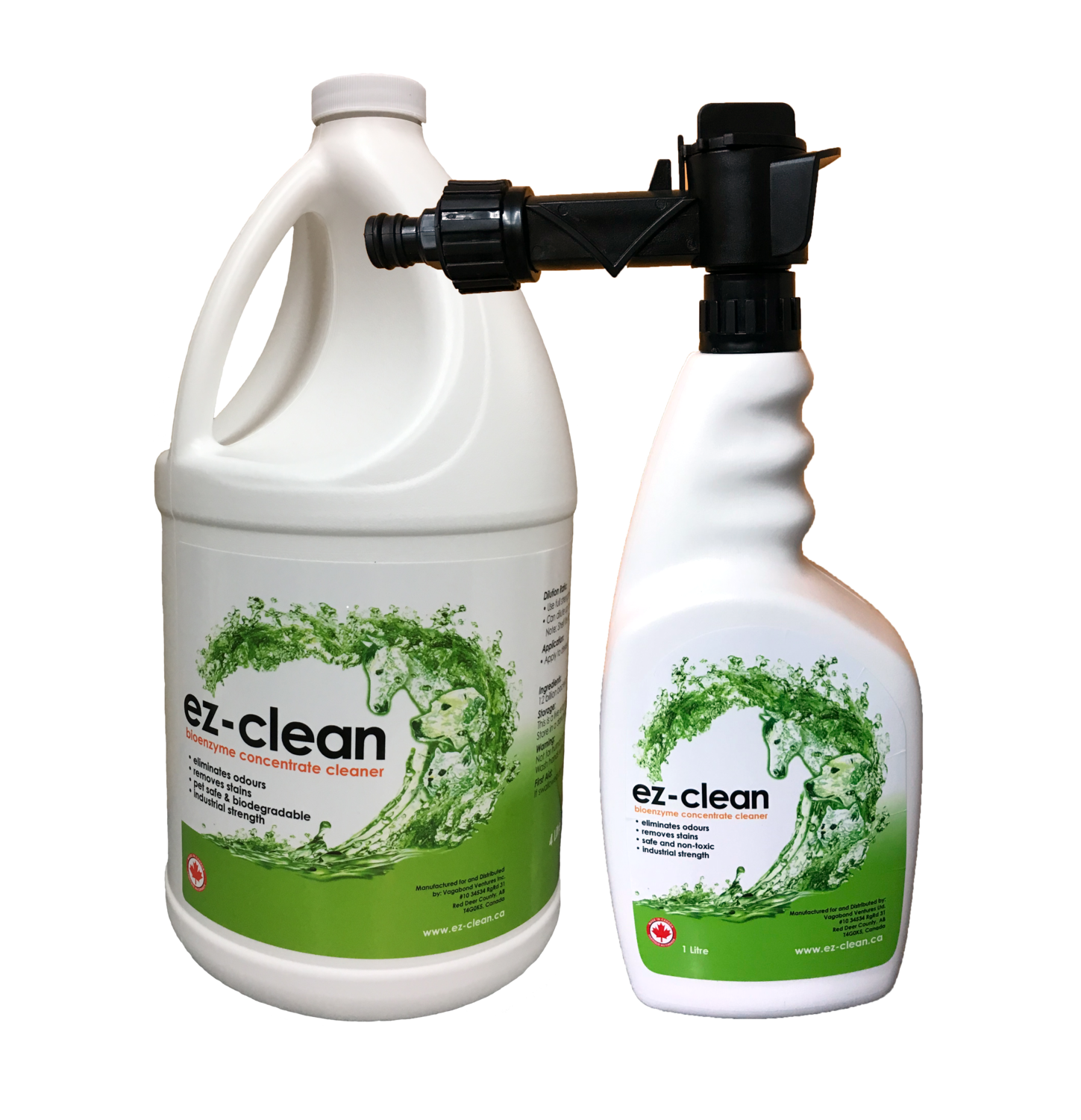 EzClean Concentrated Bioenzyme, Indoor/Outdoor Odor Remover (Home
