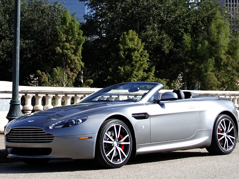 Auto Exotic Rental Houston Aston Martin Vantage Roadster N420