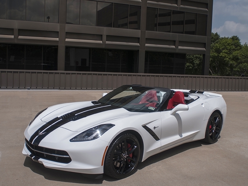 Auto Exotic Rental Houston Corvette Stingray Z51 Convertible