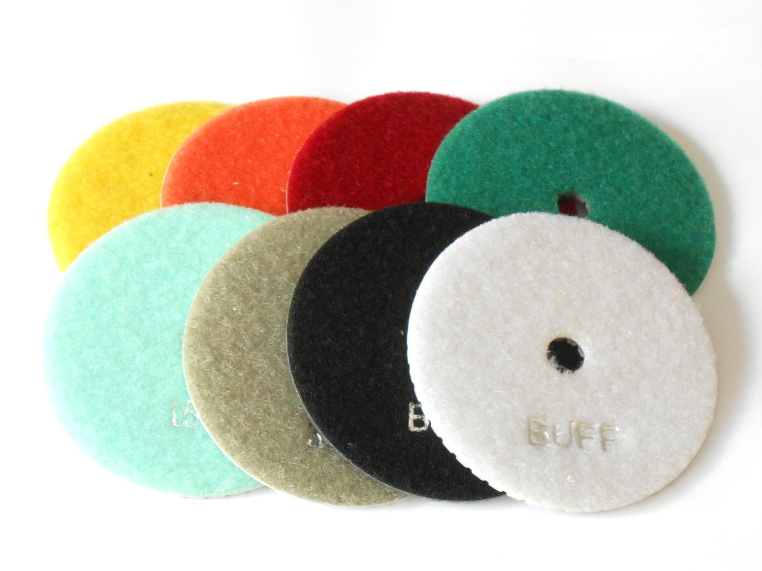 Diamond polishing discs 4"