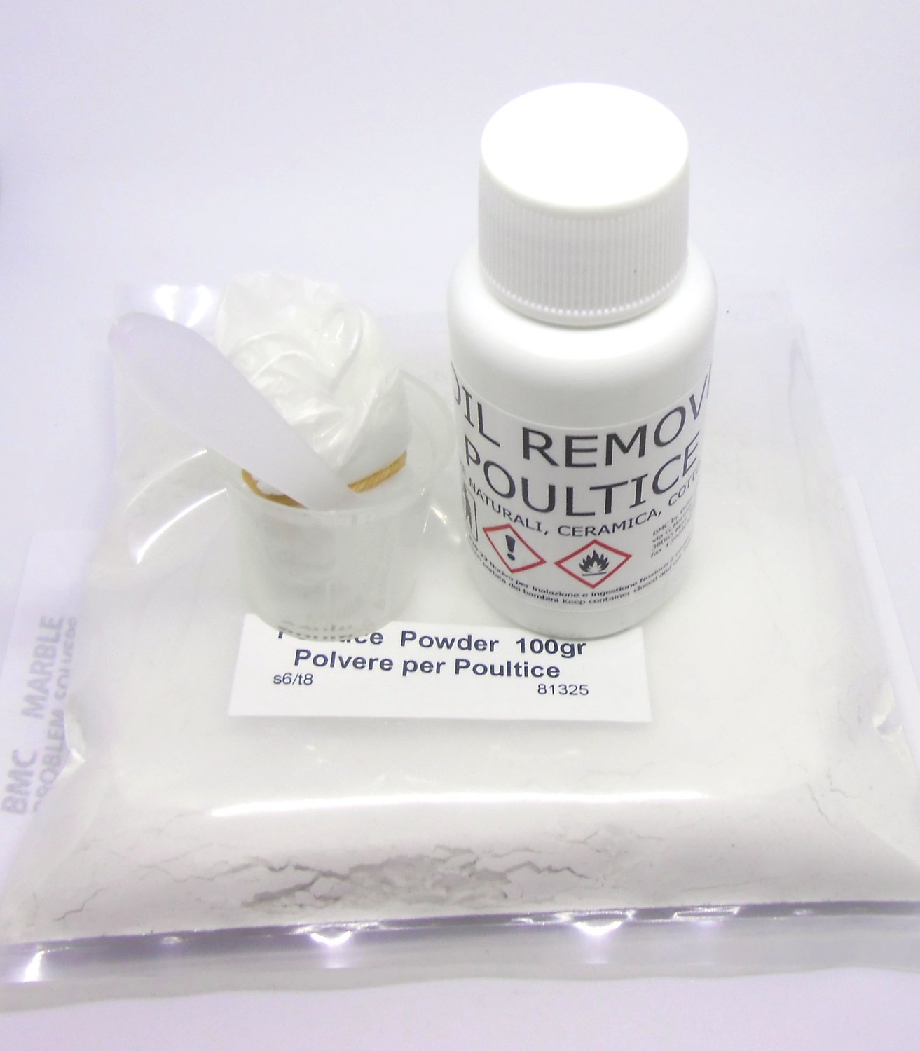 Oil Stain Remover for Natural Stones