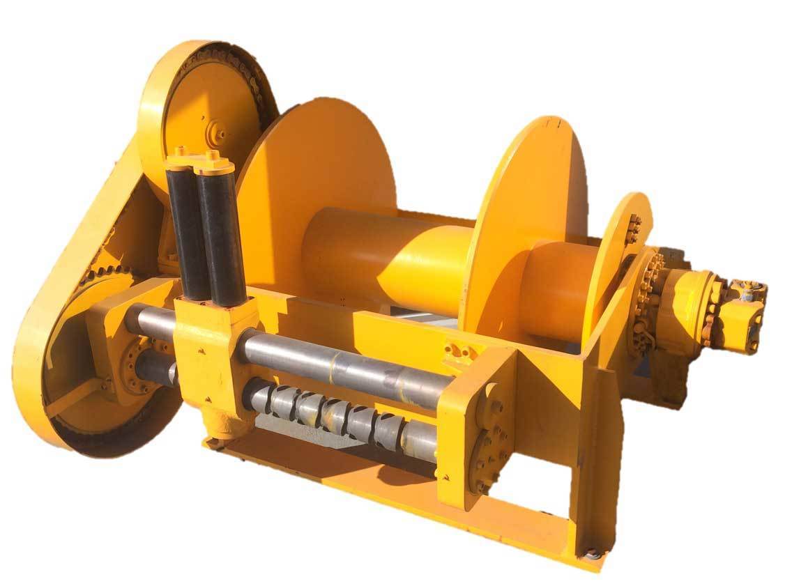 Commercial fishing winches