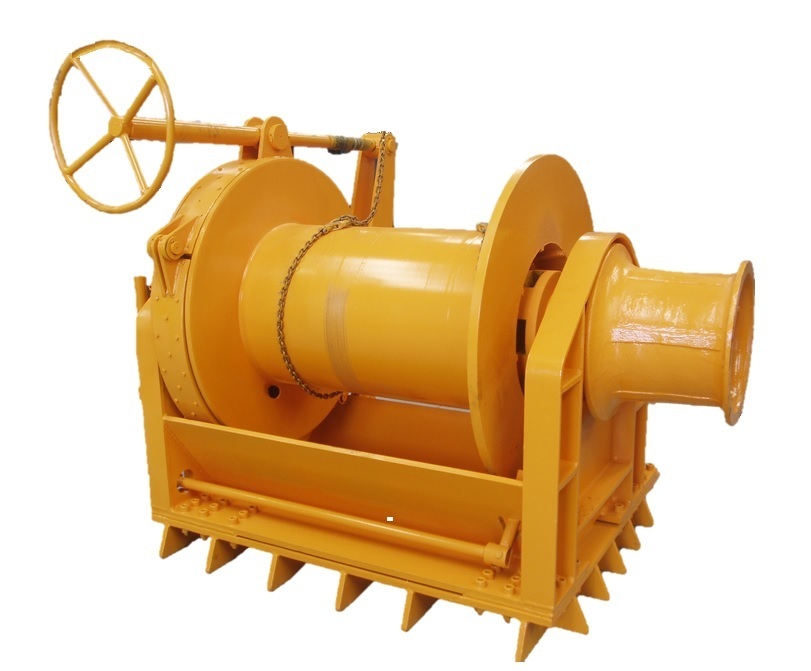 Commercial marine winches