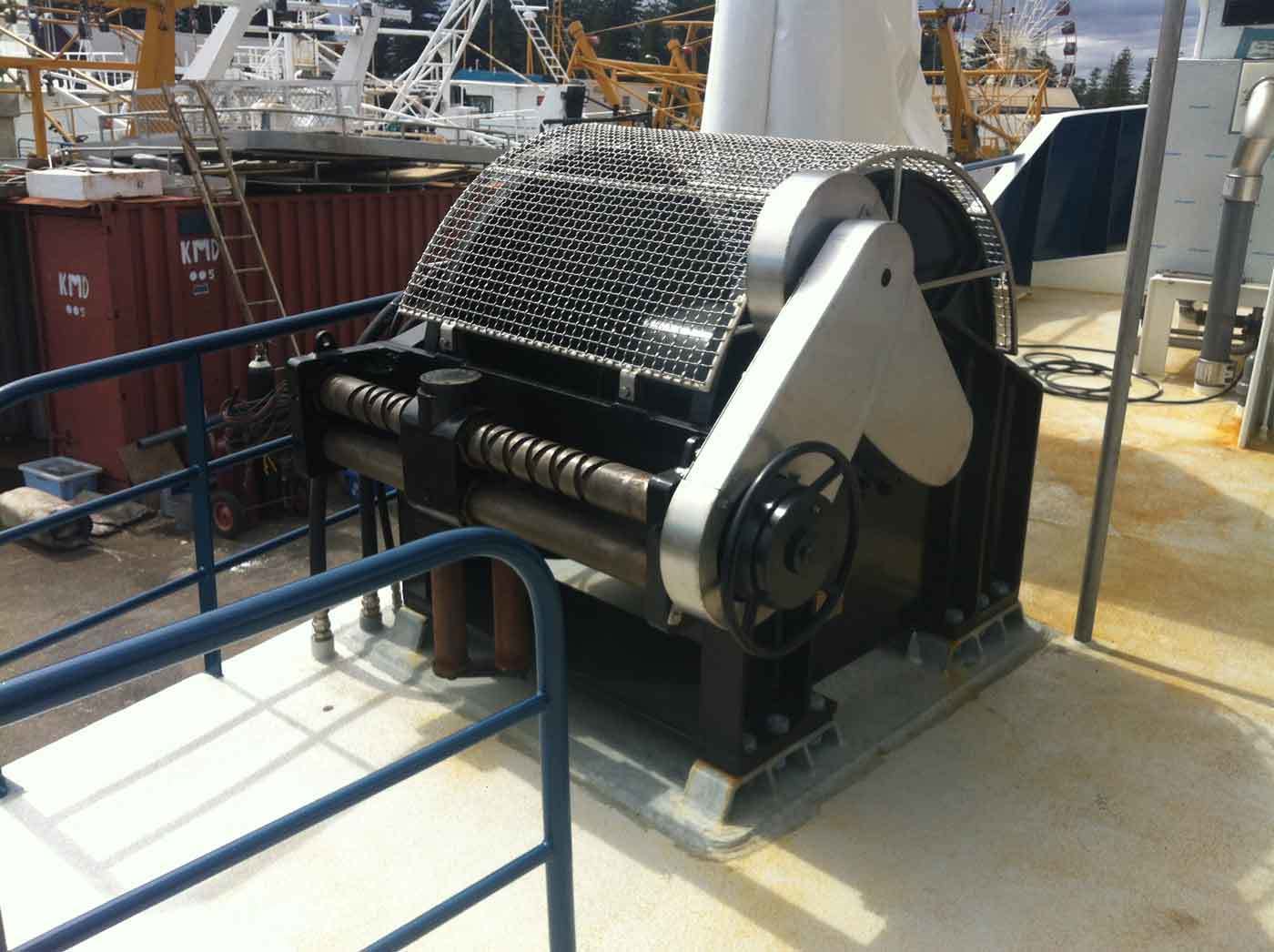 10T Hydraulic Trawl Winch /w Spooling