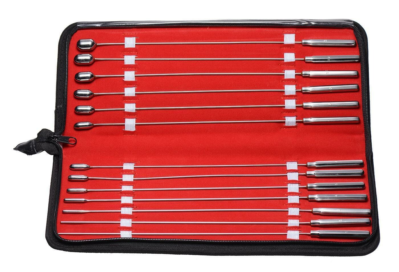 Curved rosebud sound. Sounding kit. Sounding kit. Sounding набор. Cbt urethral spreader.