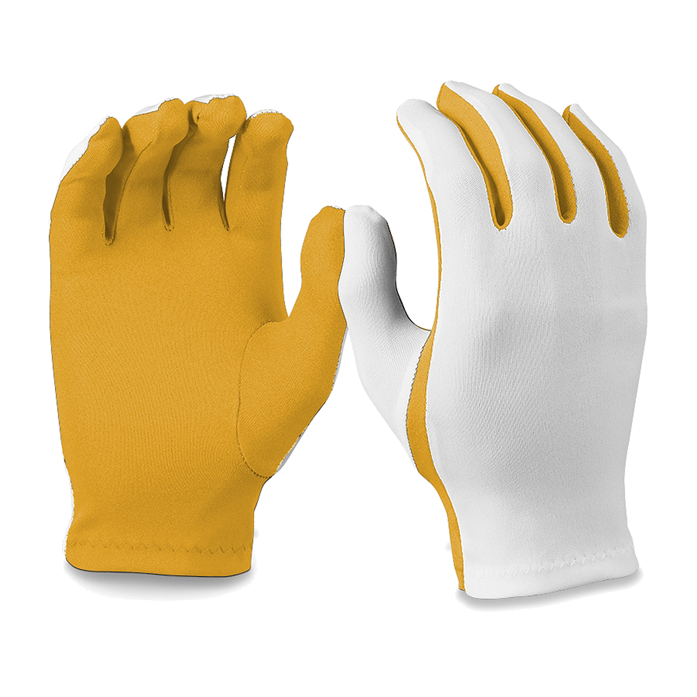 Yellow/white Gloves