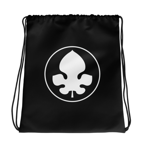 Classic Mulberry Leaf Drawstring Bag