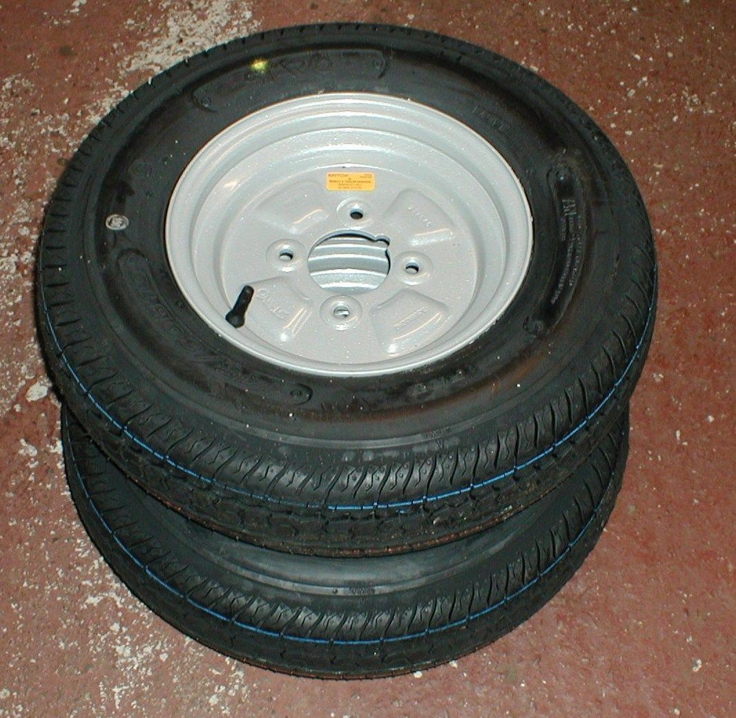 145 x 10 Inch Trailer Wheels