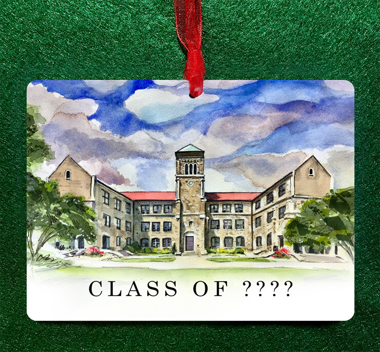 Raleigh, NC Broughton High School Ornament Personalized