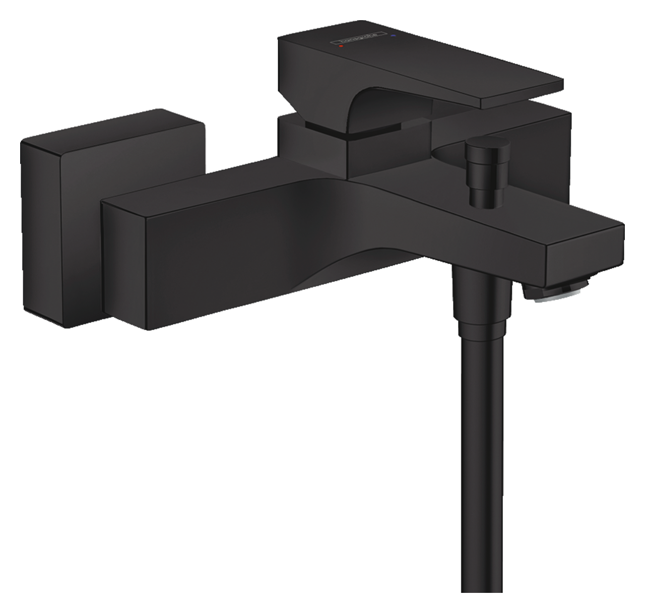 Mitigeur de bain / douche Hansgrohe Metropol en noir mat