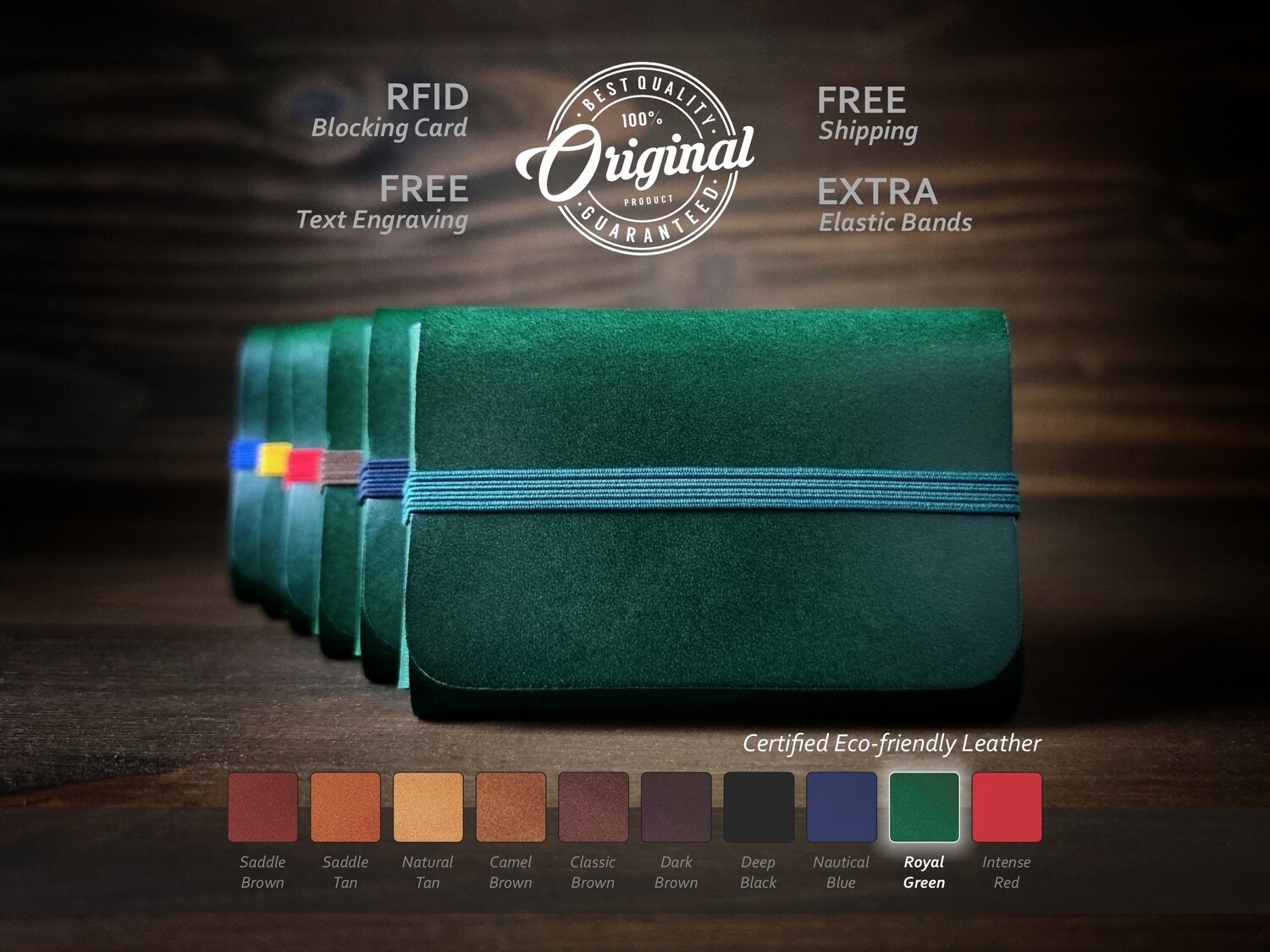 SINGULAR LEATHER™ Wallet color TAN